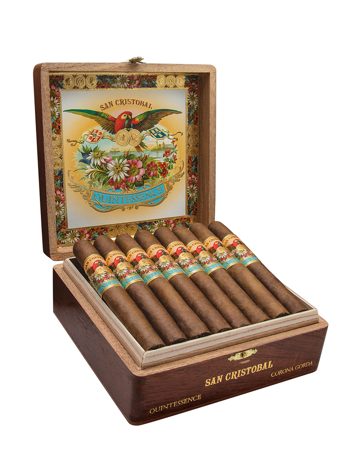 San Cristobal Quintessence Belicoso Box Open