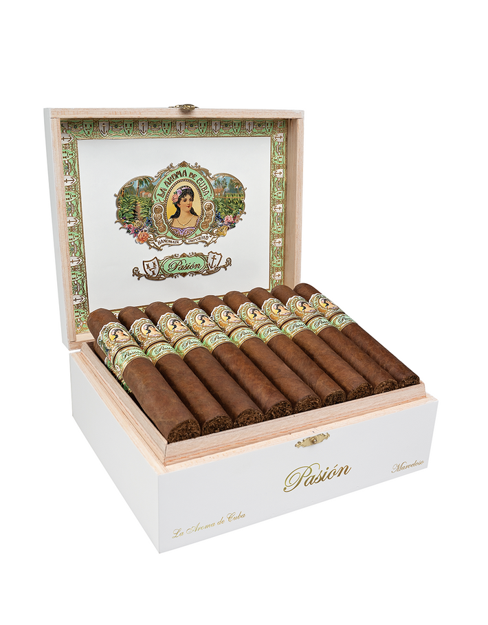 La Aroma de Cuba Pasion Robusto Box Open La Aroma de Cuba Pasion Robusto Box Open