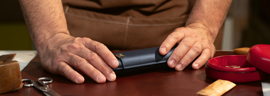 The Art of Craftsmanship: Inside the Making of the Davidoff Iconic Leather Cigar Cases