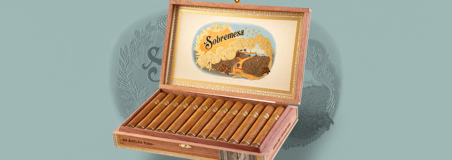 Sobremesa Brulee Blue Series