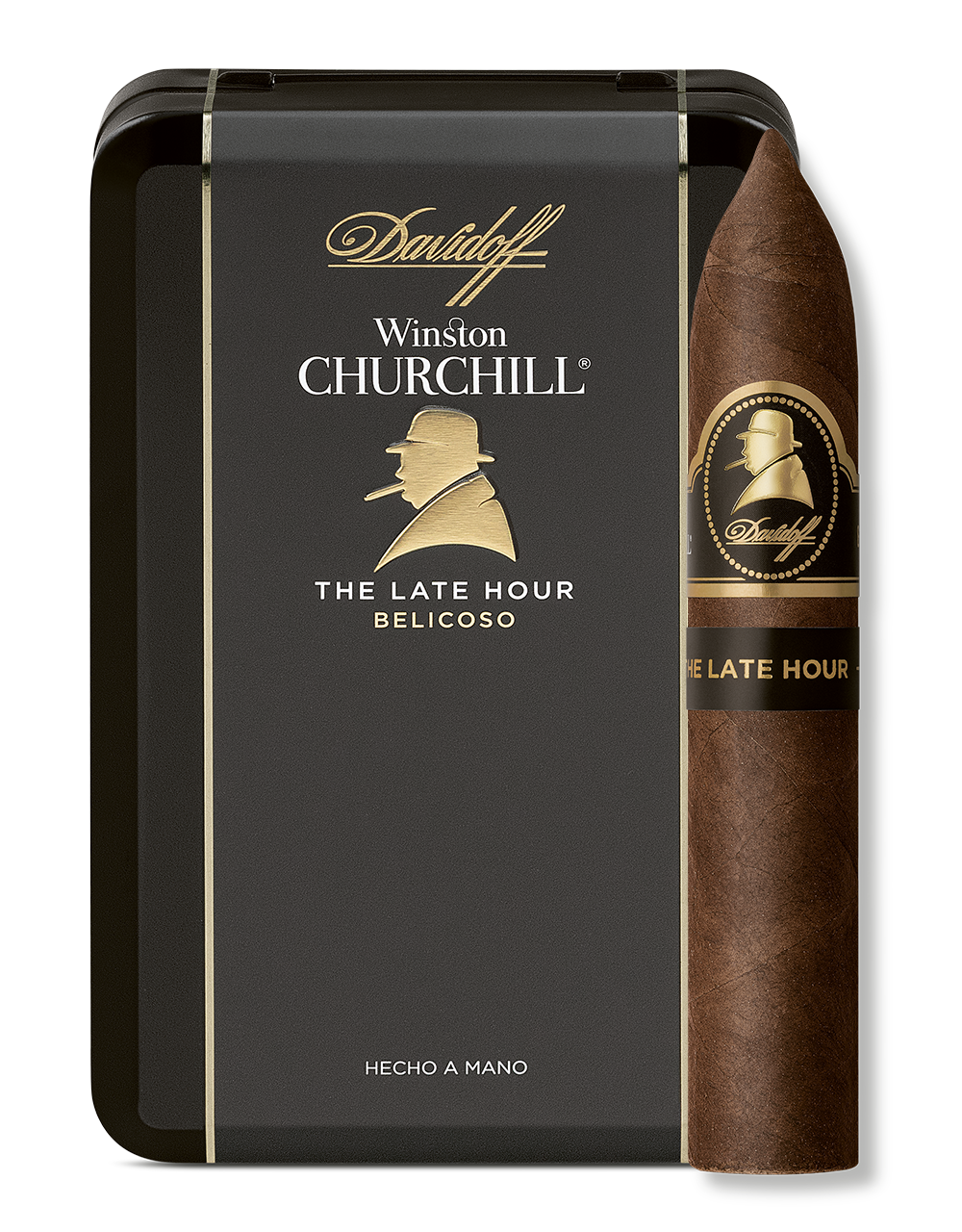 Davidoff Winston Churchill The Late Hour Belicoso Tins | Cask-Aged
