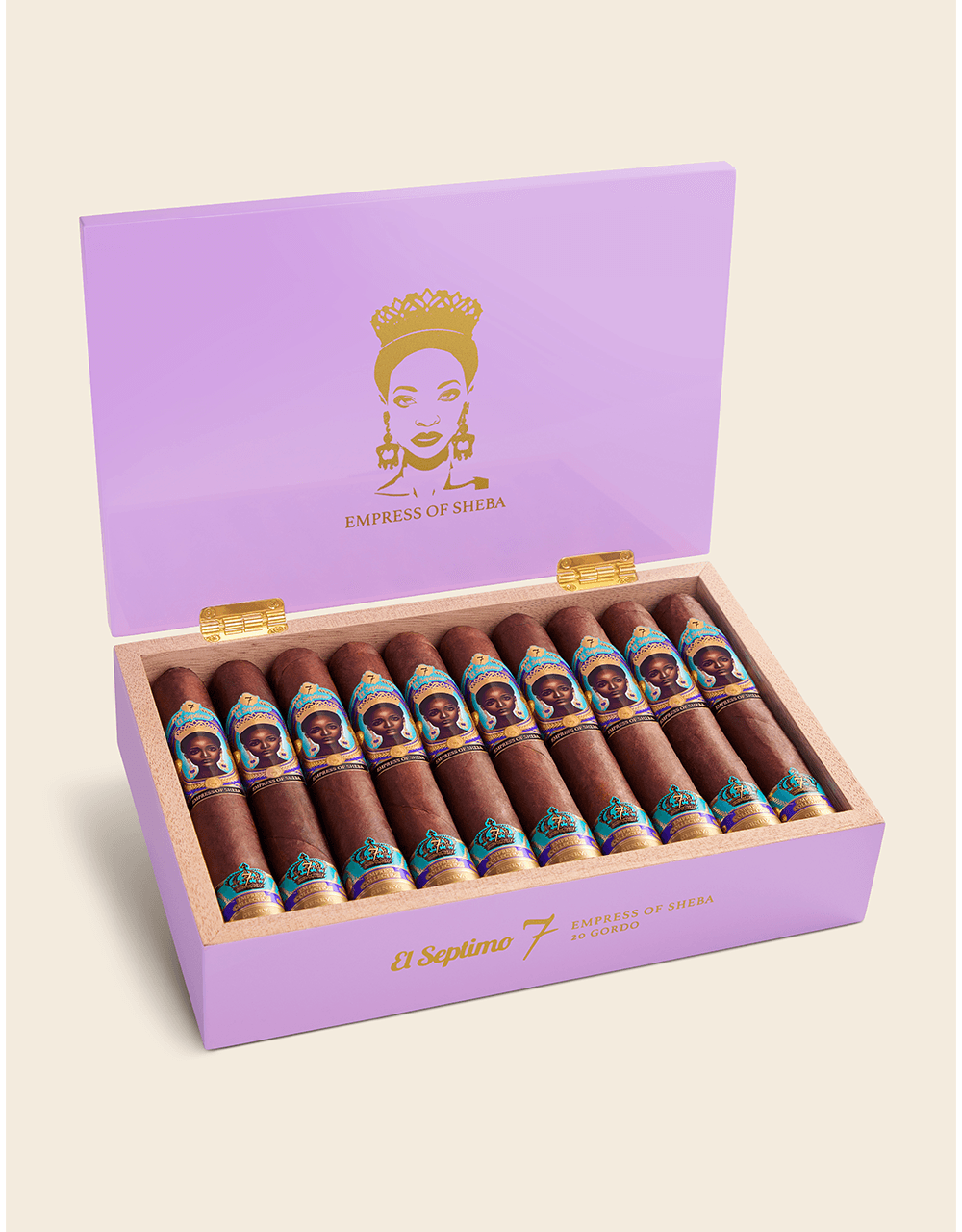 El Septimo Emperor Collection Empress of Sheba Maduro White Edition