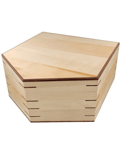 The Home Run Humidor by J.C. Newman | Game-Used Baseball Bat Humidor