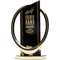 Golden Brand Award Trophy