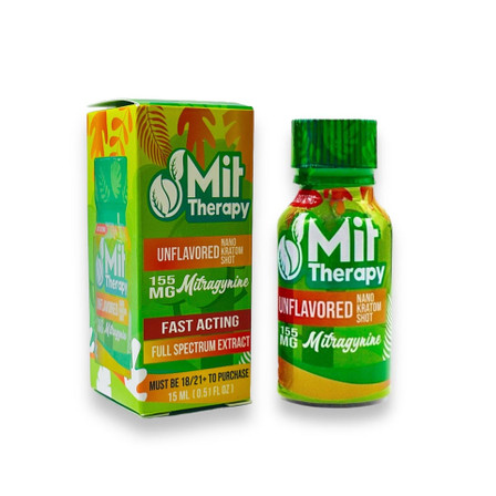 MIT Therapy Nano Kratom Liquid Extract Shots (155MG)