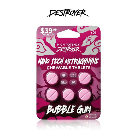 DESTROYER NANO TECH MITRAGYNINE KRATOM TABLETS 150MG