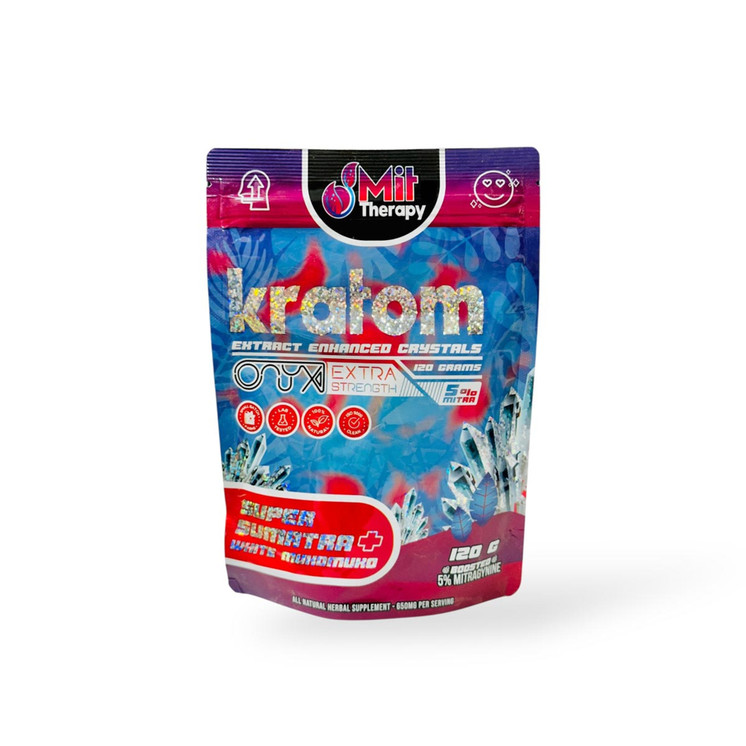 MIT Therapy Onyx Extra Strength Crystals Enhanced Kratom Powder (120G)