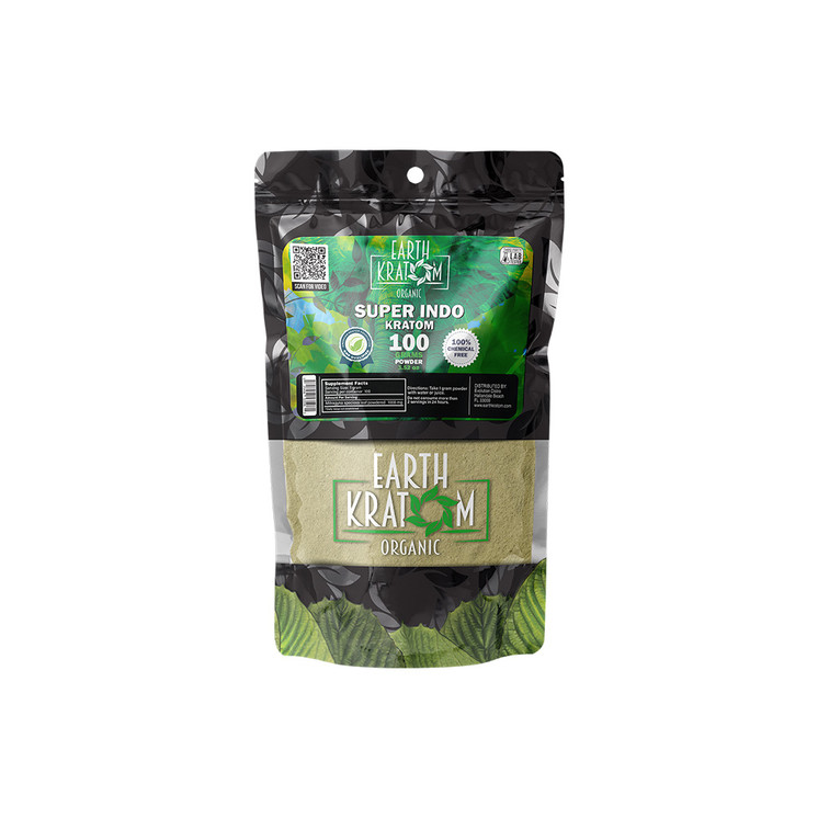 Earth Kratom Organic Premium Kratom Powder (100G)