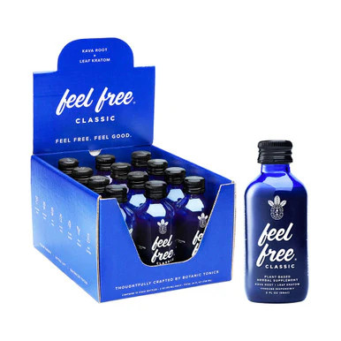 Botanic Tonics Feel Free Tonic Classic Kava + Kratom Extract Shot