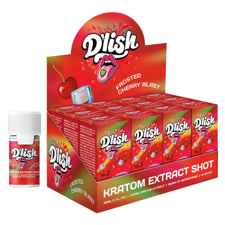 D'lish Premium Liquid Kratom Extract Shot 420MG
