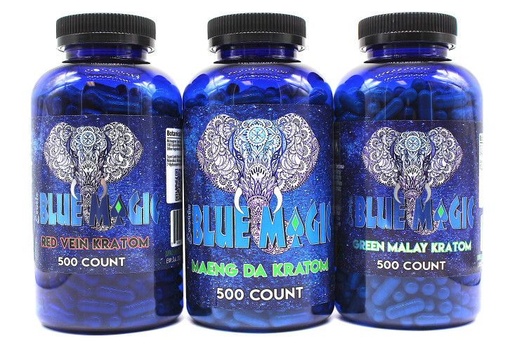 Blue Magic Kratom Capsules 500 Ct
