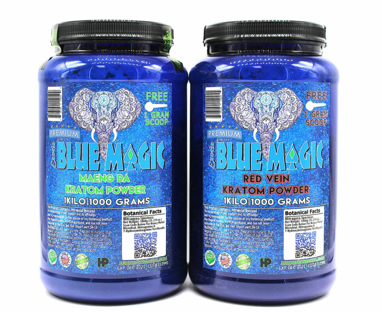 Blue Magic 1000 grams Kratom Powder