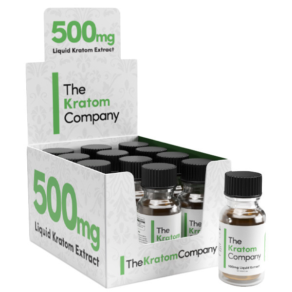 The Kratom Company Liquid Kratom Extract Shot 2oz (500MG)