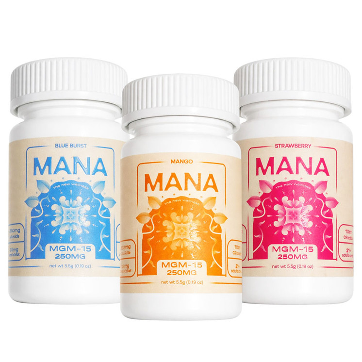 MANA MGM-15 Tablets 10CT Single Bottle (250MG)