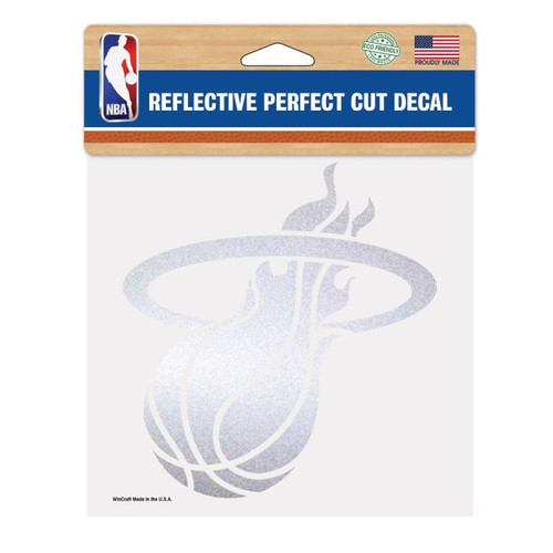 NBA Miami Heat Reflective Perfect Cut Decal
