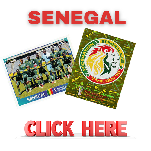 Panini FIFA World Cup Qatar 2022 - Senegal missing stickers