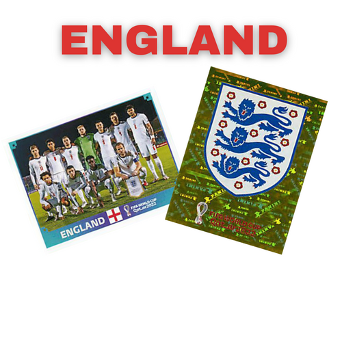 Panini FIFA World Cup Qatar 2022 - England missing stickers
