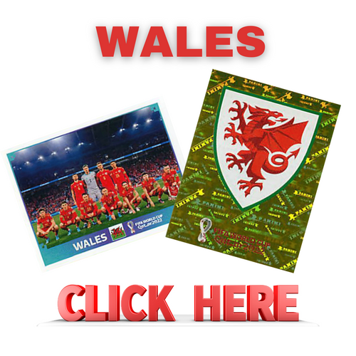 Panini FIFA World Cup Qatar 2022 - Wales missing stickers