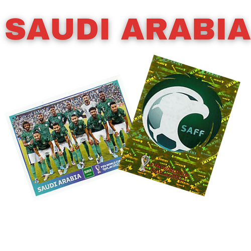 Panini FIFA World Cup Qatar 2022 - Saudi Arabia missing stickers