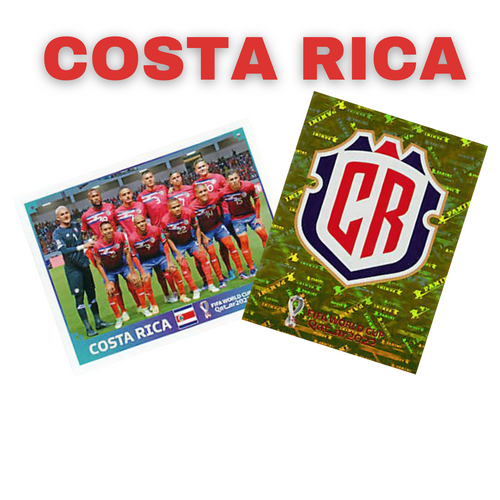 Panini FIFA World Cup Qatar 2022 - Costa Rica missing stickers