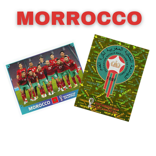 Panini FIFA World Cup Qatar 2022 - Morocco missing stickers
