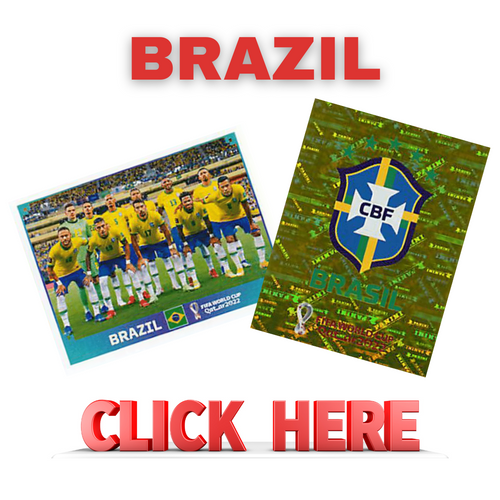 Panini FIFA World Cup Qatar 2022 - Brazil missing stickers