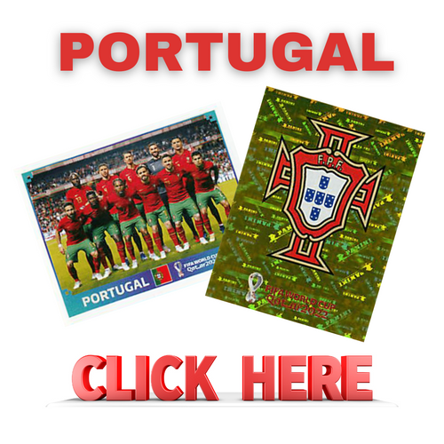 Panini FIFA World Cup Qatar 2022 - Portugal missing stickers