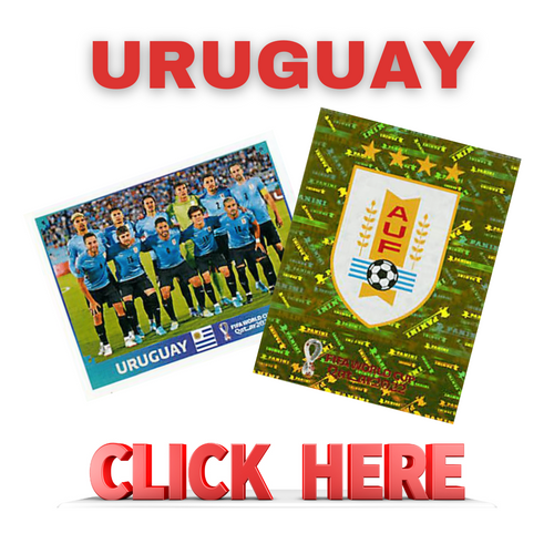 Panini FIFA World Cup Qatar 2022 - Uruguay missing stickers