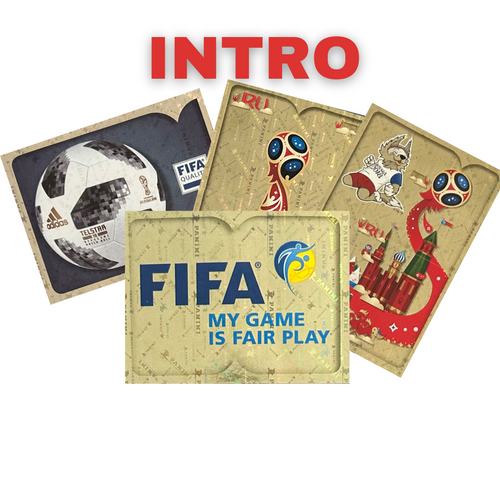 Panini FIFA World Cup Russia 2018- Intro missing stickers (00-7)