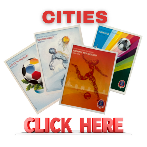 Panini FIFA World Cup Russia 2018 - Cities missing stickers (20-31)