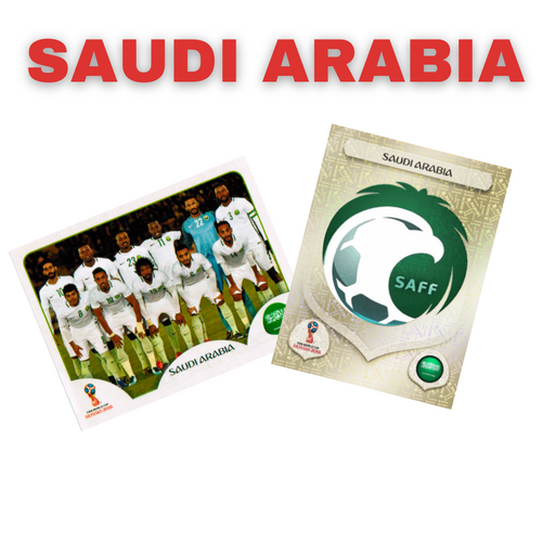 Panini FIFA World Cup Russia 2018 - Saudi Arabia missing stickers (52-71)