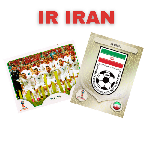 Panini FIFA World Cup Russia 2018 - IR Iran missing stickers (172-191)