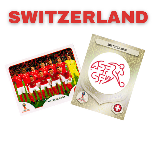 Panini FIFA World Cup Russia 2018 -  Switzerland missing stickers (372-391)