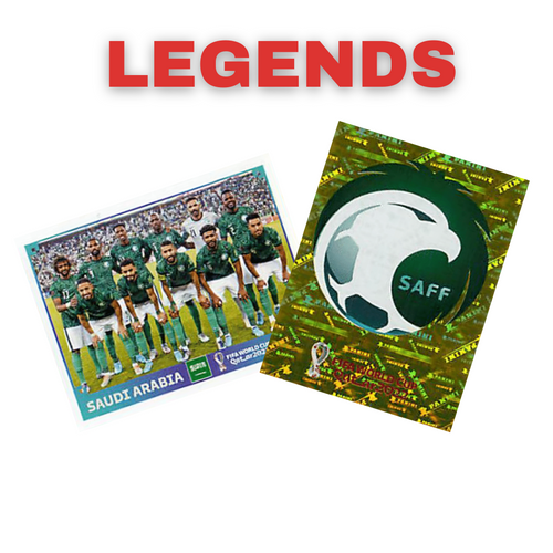 Panini FIFA World Cup Russia 2018 - Legends missing stickers (672-681)