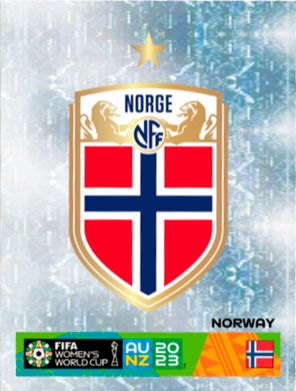 Panini FIFA Women's World Cup Australia/New Zealand 2023 - Norway missing stickers (22-38)
