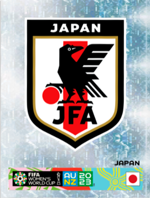 Panini FIFA Women's World Cup Australia/New Zealand 2023 - Japan missing stickers (192-208)