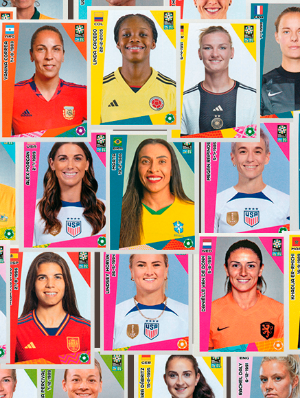 Panini FIFA Women's World Cup Australia/New Zealand 2023 -  Beyond Greatness (277-308)
