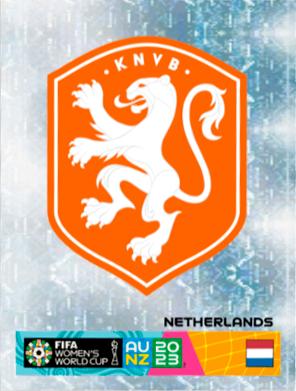 Panini FIFA Women's World Cup Australia/New Zealand 2023 - Netherlands missing stickers (343-359)