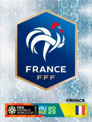 Panini FIFA Women's World Cup Australia/New Zealand 2023 - France missing stickers (377-393)