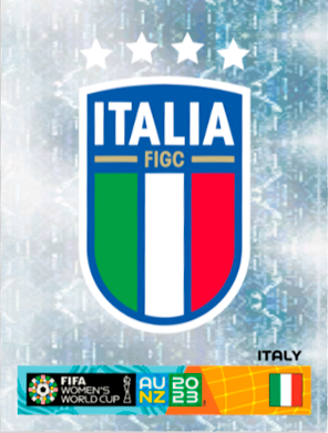 Panini FIFA Women's World Cup Australia/New Zealand 2023 - Italy missing stickers (479-495)