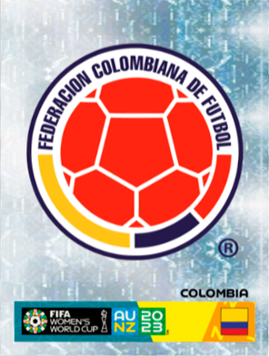 Panini FIFA Women's World Cup Australia/New Zealand 2023 - Colombia missing stickers (547-563)