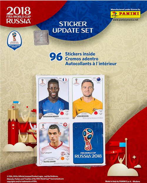 Panini World Cup 2018 Update Set 96 Stickers Noi Usa