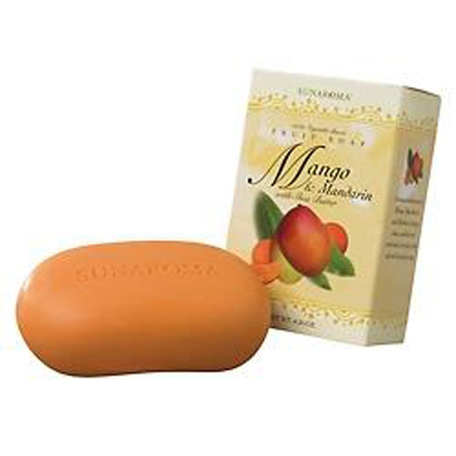 Mango and Mandarin Shea Butter Vegetable Based Soap_4.25 oz_