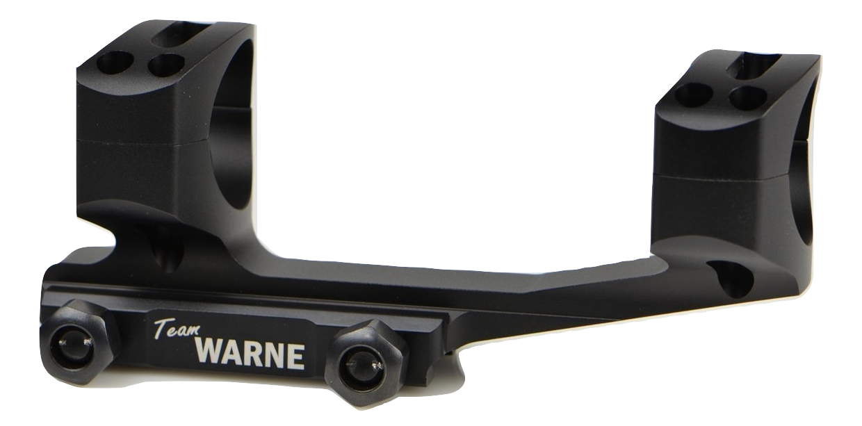Warne Gen 2 extended skeletonized 1 inch AR mount
