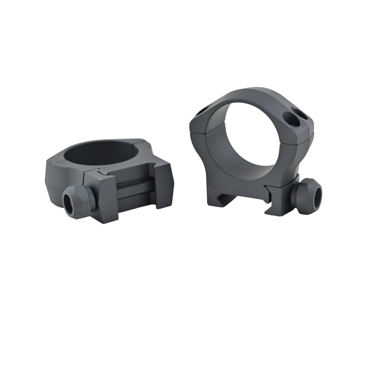Warne Mountain Tech 30mm, Low Height Sniper Grey Rings matches TORIC scopes