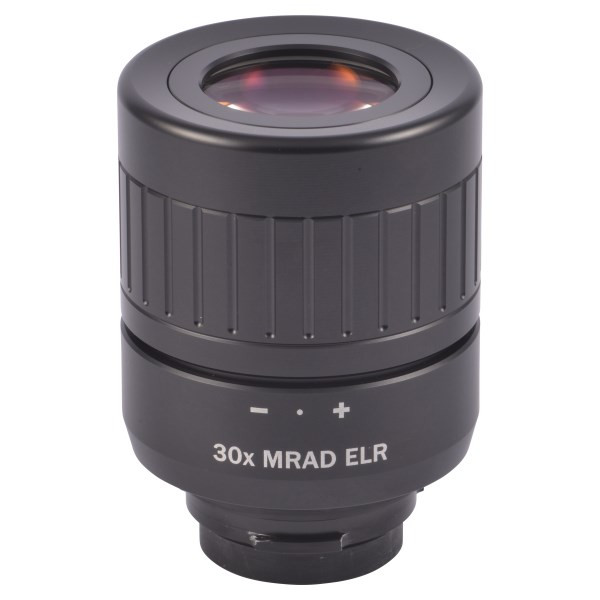 30x spotting scope eyepiece with MRAD ELR reticle