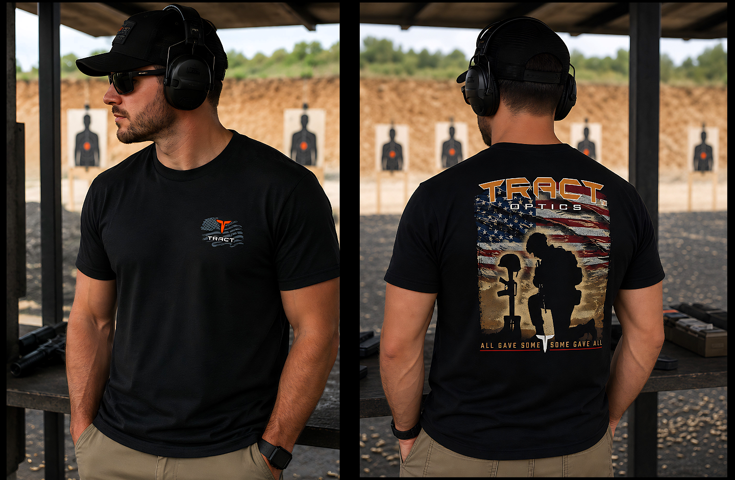 TRACT Remembrance tri-blend t-shirt - detail 1