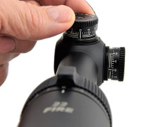 The 22 FIRE 4-12X40 BDC Rimfire Rifle Scope