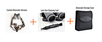 42mm binocular accessory kit with harness and LensPen