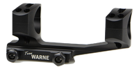 Warne Gen 2 Extended Skeletonized 1in AR/MSR Mount - Black Matte